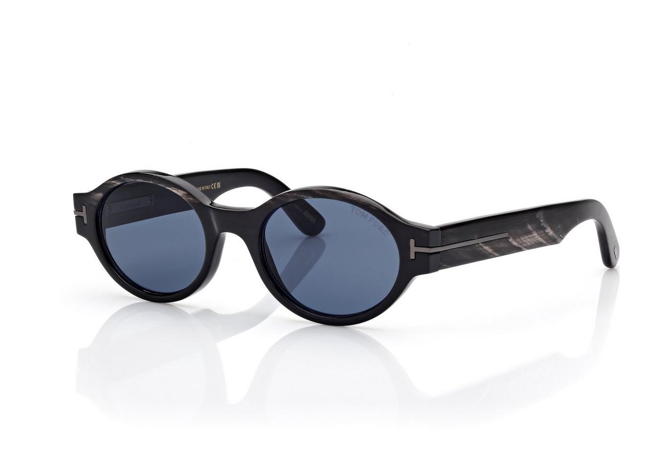 OVAL HORN SUNGLASSES image number 1