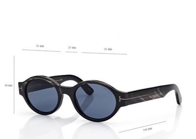OVAL HORN SUNGLASSES image number 3