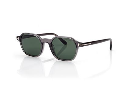 TOM FORD OM GREY/OTHER / GREEN JOEY SUNGLASSES