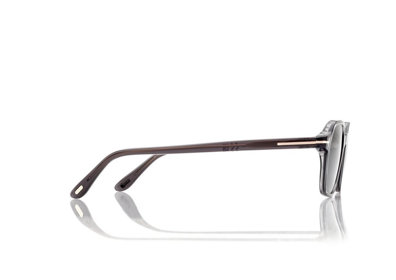 TOM FORD OM GREY/OTHER / GREEN JOEY SUNGLASSES