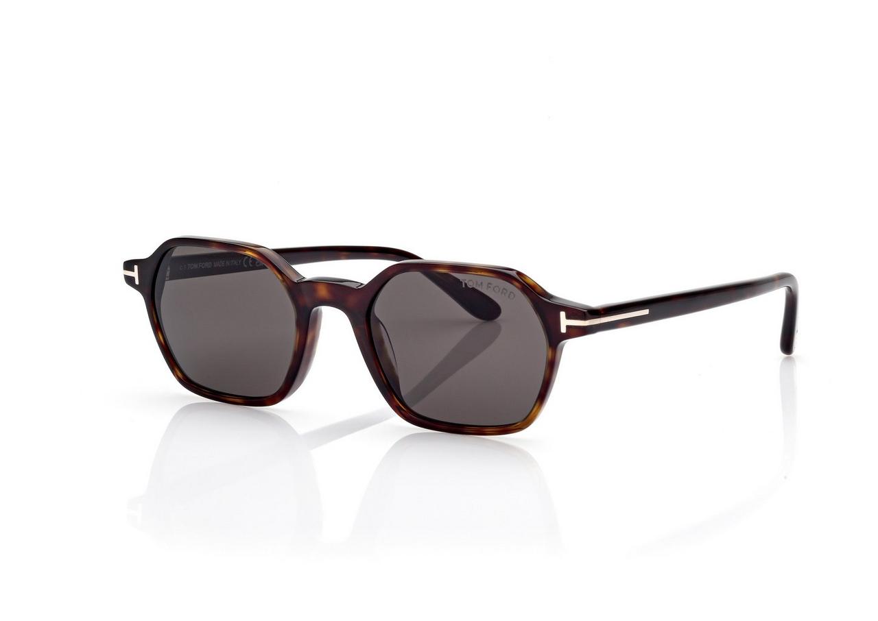TOM FORD OM DARK HAVANA / SMOKE JOEY SUNGLASSES