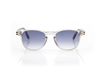 TOM FORD OM GREY-WHITE HOLT SUNGLASSES