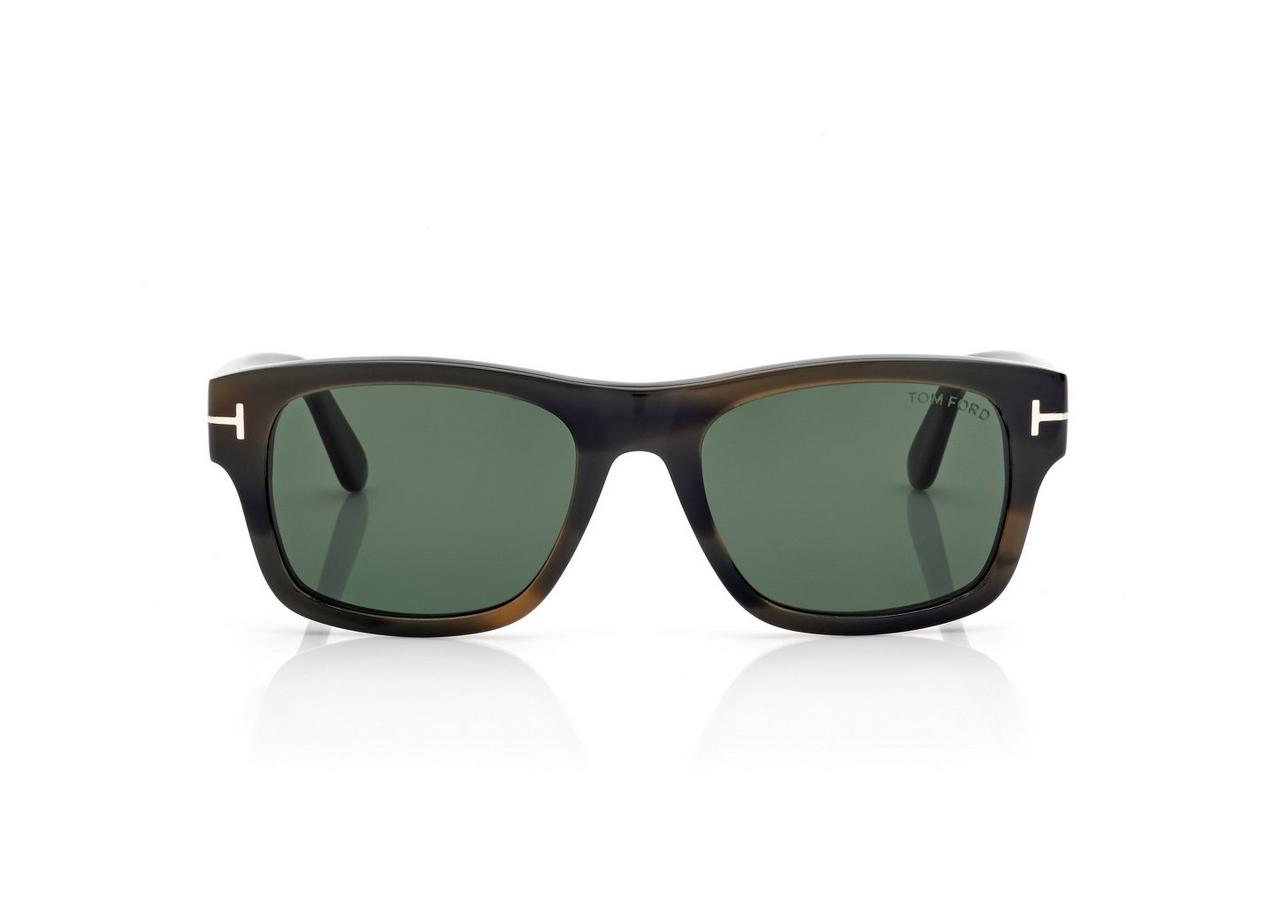 TOM FORD OM HAVANA/GREEN SMITH SUNGLASSES