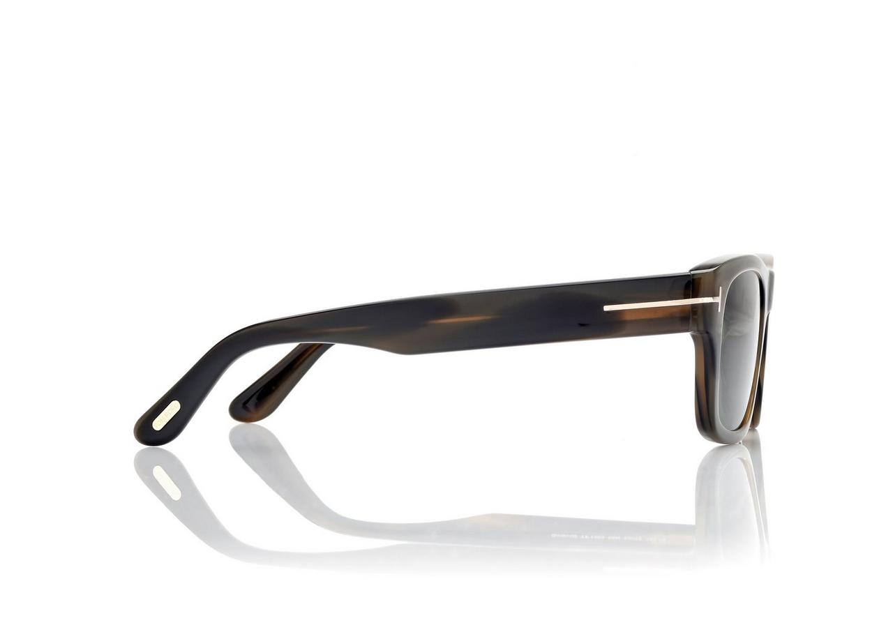 TOM FORD OM HAVANA/GREEN SMITH SUNGLASSES