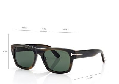 TOM FORD OM HAVANA/GREEN SMITH SUNGLASSES