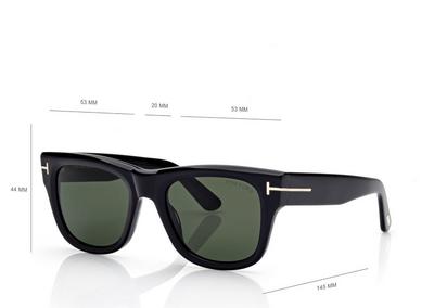 TOM FORD OM BLACK FINN SUNGLASSES