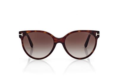 TOM FORD OM GRADIENT HAVANA TALLULAH SUNGLASSES