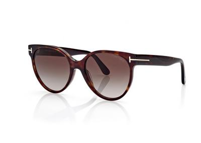 TOM FORD OM GRADIENT HAVANA TALLULAH SUNGLASSES