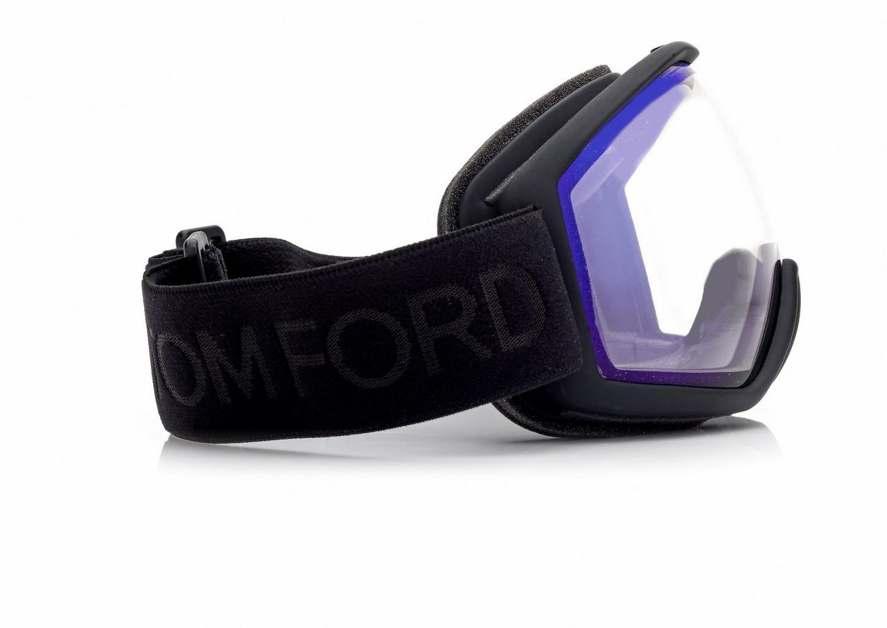 TOM FORD OM BLACK/BLUE SKI GOGGLES
