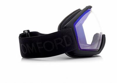 TOM FORD OM BLACK/BLUE SKI GOGGLES