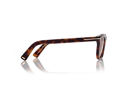 TOM FORD OM VINTAGE HAVANA ICON ROUND SUNGLASSES