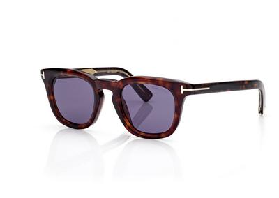 TOM FORD OM HAVANA ICON SQUARE SUNGLASSES