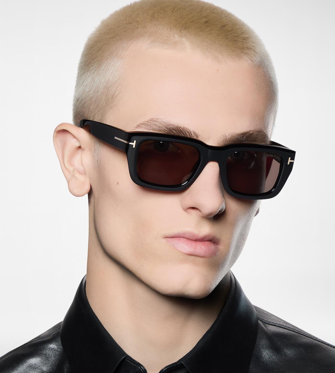ICON RECTANGULAR SUNGLASSES image number 4