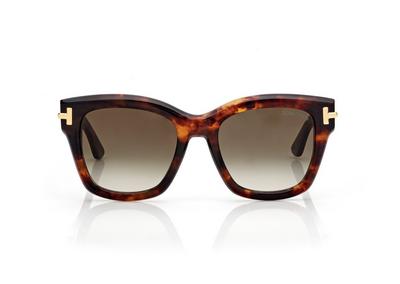 TOM FORD OM LIGHT HAVANA ICON BUTTERFLY SUNGLASSES