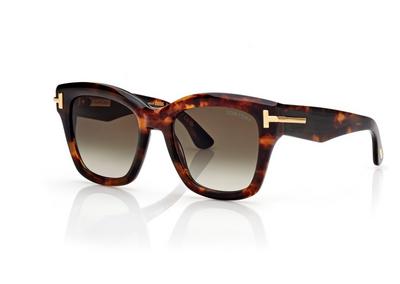 TOM FORD OM LIGHT HAVANA ICON BUTTERFLY SUNGLASSES