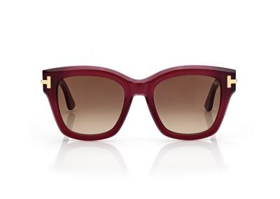 TOM FORD OM VIOLET/ BROWN ICON BUTTERFLY SUNGLASSES