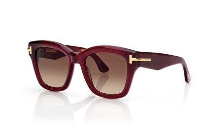 TOM FORD OM VIOLET/ BROWN ICON BUTTERFLY SUNGLASSES