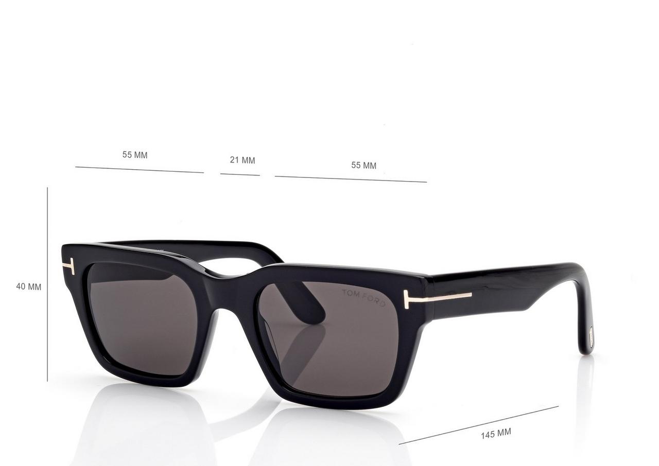 TOM FORD OM BLACK ANDY  SUNGLASSES