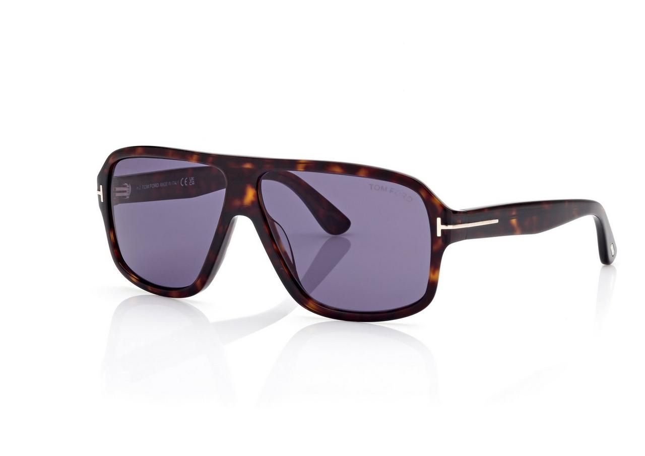 TOM FORD OM HAVANA WILLIAM SUNGLASSES