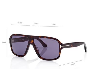 TOM FORD OM HAVANA WILLIAM SUNGLASSES