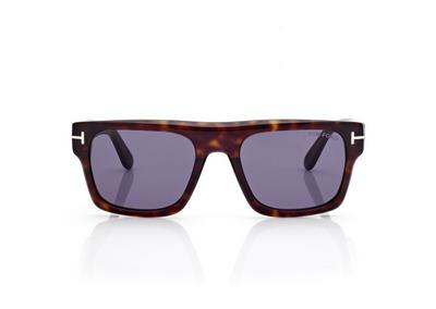 TOM FORD OM DARK HAVANA / BLUE CYRUS  SUNGLASSES