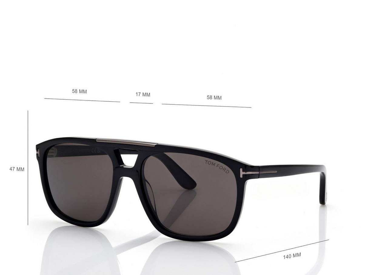 TOM FORD OM BLACK BRIANNA SUNGLASSES