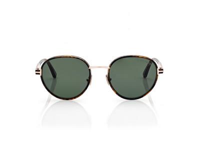 TOM FORD OM DARK HAVANA / GREEN OCCHIALI DA SOLE JET