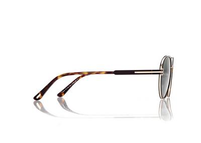 TOM FORD OM DARK HAVANA / GREEN OCCHIALI DA SOLE JET