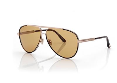 TOM FORD OM DARK HAVANA RUPERT SUNGLASSES