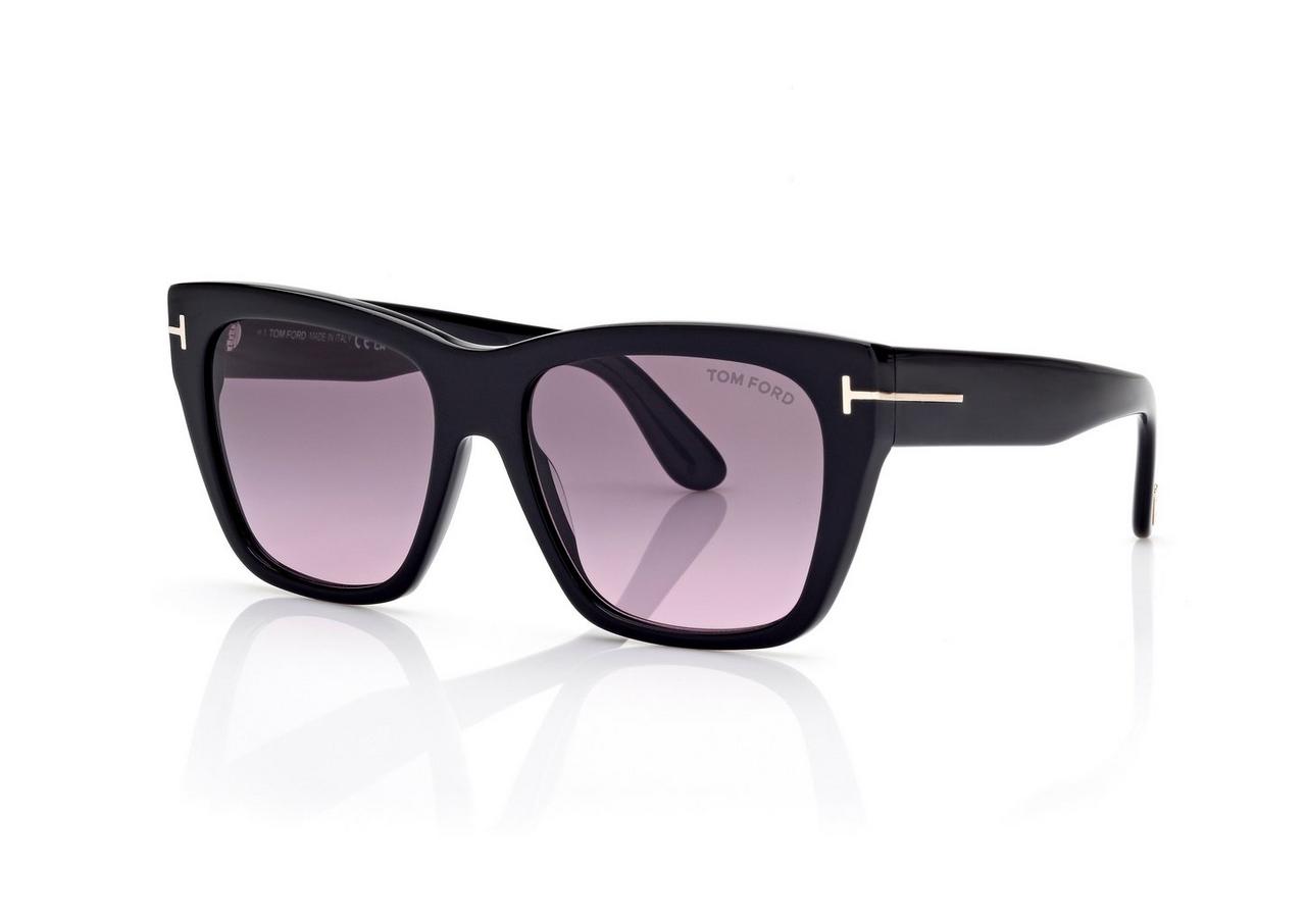 TOM FORD OM BLACK FLYNN SUNGLASSES
