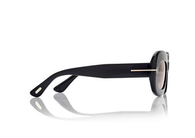 TOM FORD OM SHINY BLACK / BROWN GAFAS DE SOL ISLAY