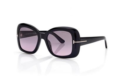 TOM FORD OM BLACK SANDRA SUNGLASSES