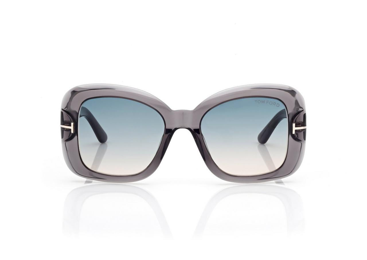 TOM FORD OM GREY SANDRA SUNGLASSES