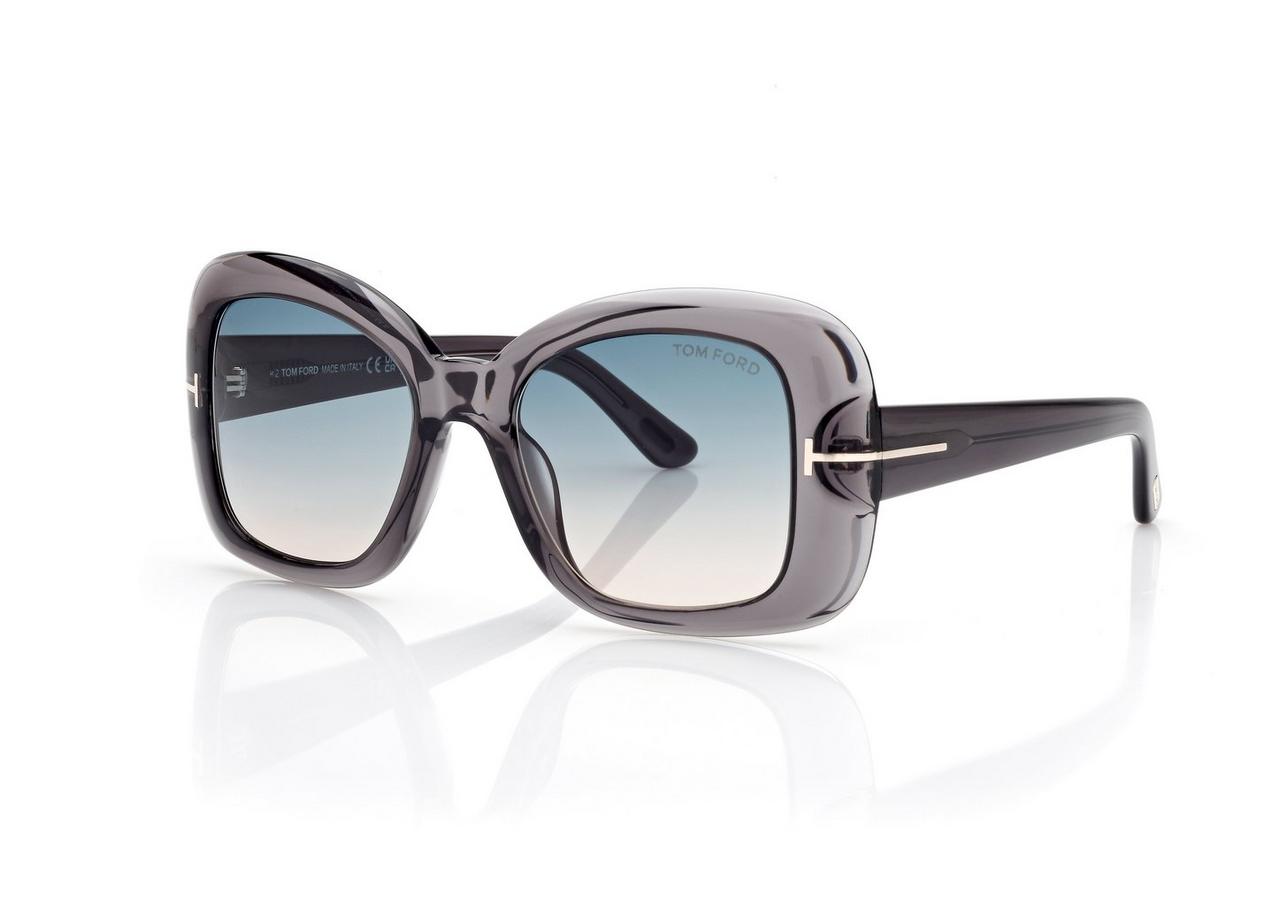 TOM FORD OM GREY SANDRA SUNGLASSES