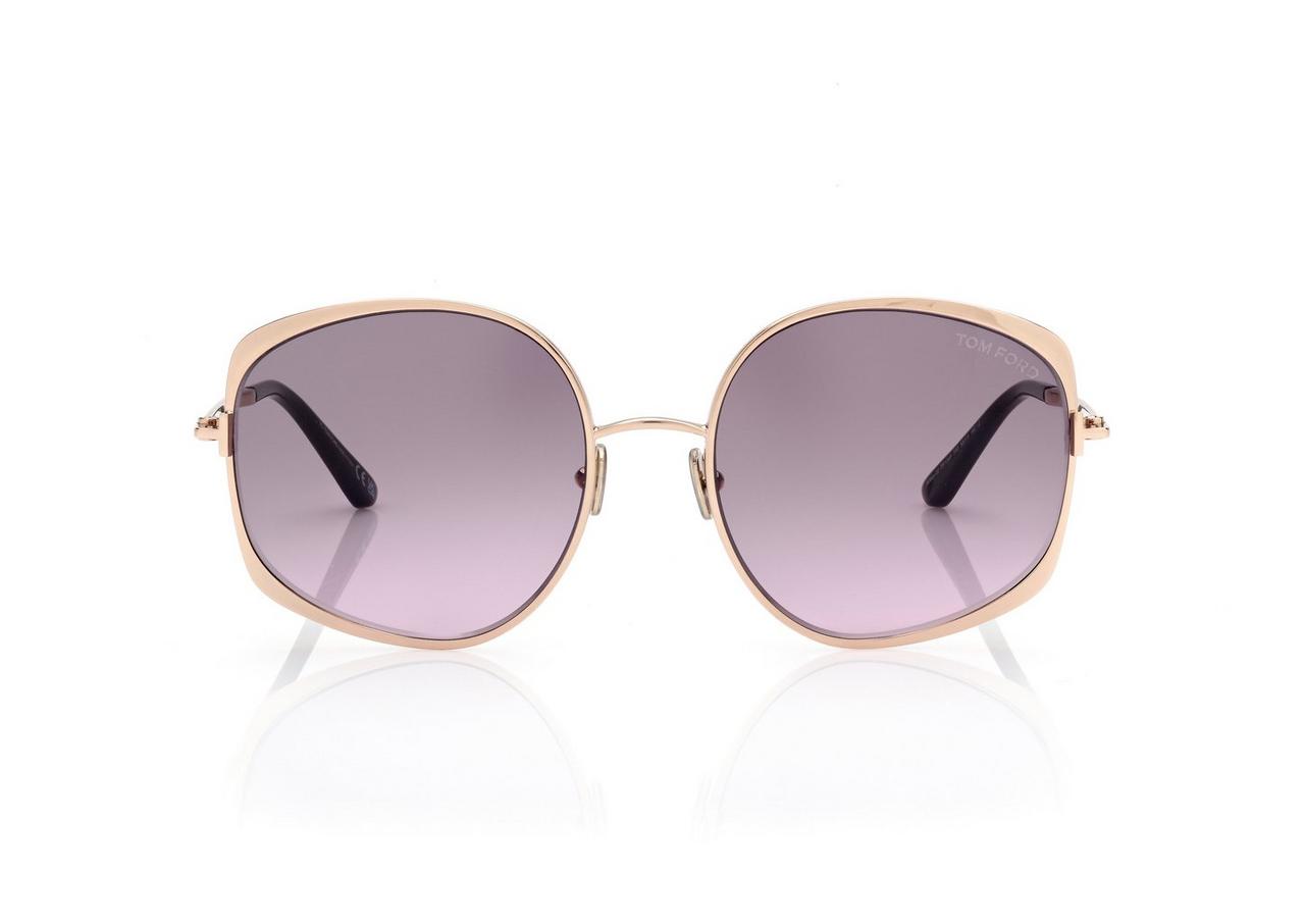 TOM FORD OM GOLD ABBEY SUNGLASSES