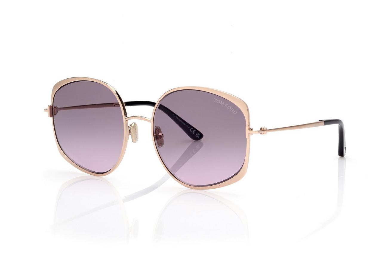 TOM FORD OM GOLD ABBEY SUNGLASSES