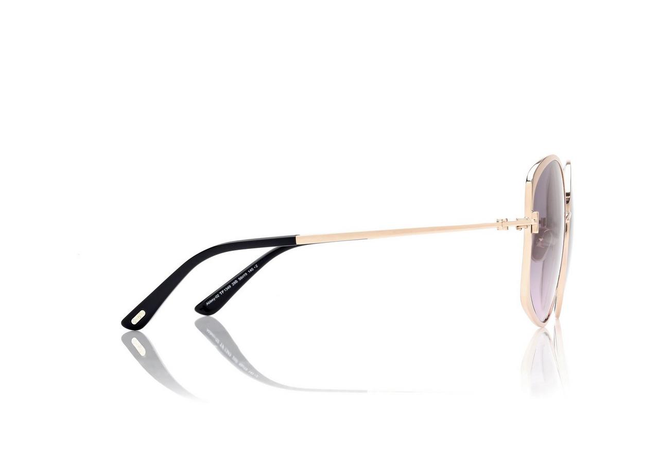 TOM FORD OM GOLD ABBEY SUNGLASSES