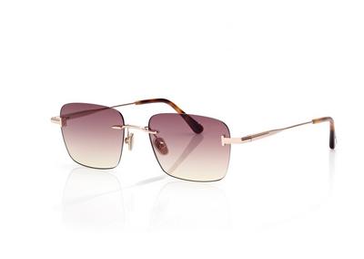 TOM FORD OM ROSE GOLD GRADIENT JAKE SUNGLASSES