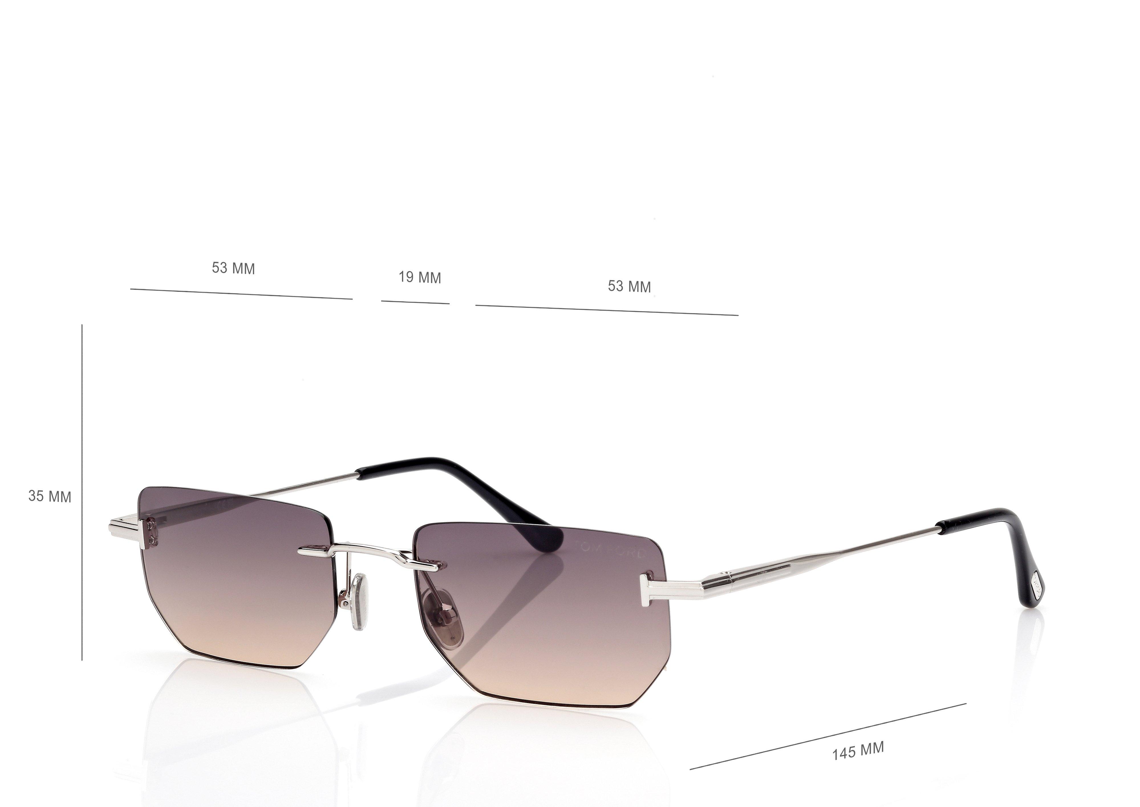 Tom Ford - sunglasses with case - Like New - never worn - 53-19-145 Tom Ford Black Rupert Gradient Sunglasses Tom Ford | TLC US main image 2