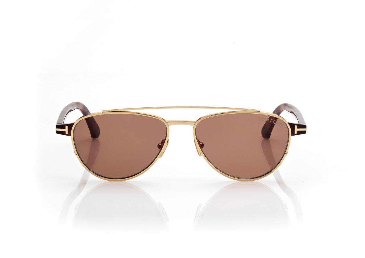 TOM FORD OM BROWN ANTHONY SUNGLASSES