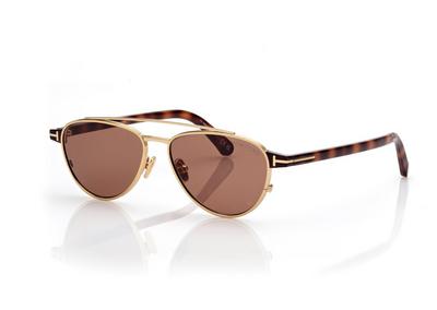 TOM FORD OM BROWN ANTHONY SUNGLASSES