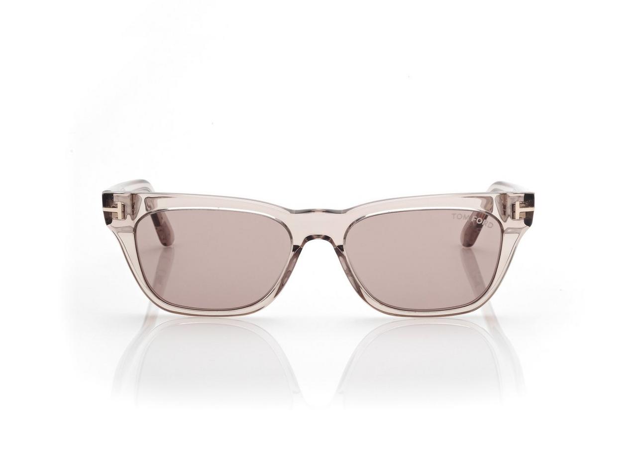 TOM FORD OM SHINY LIGHT BROWN / BROWN PENN SUNGLASSES