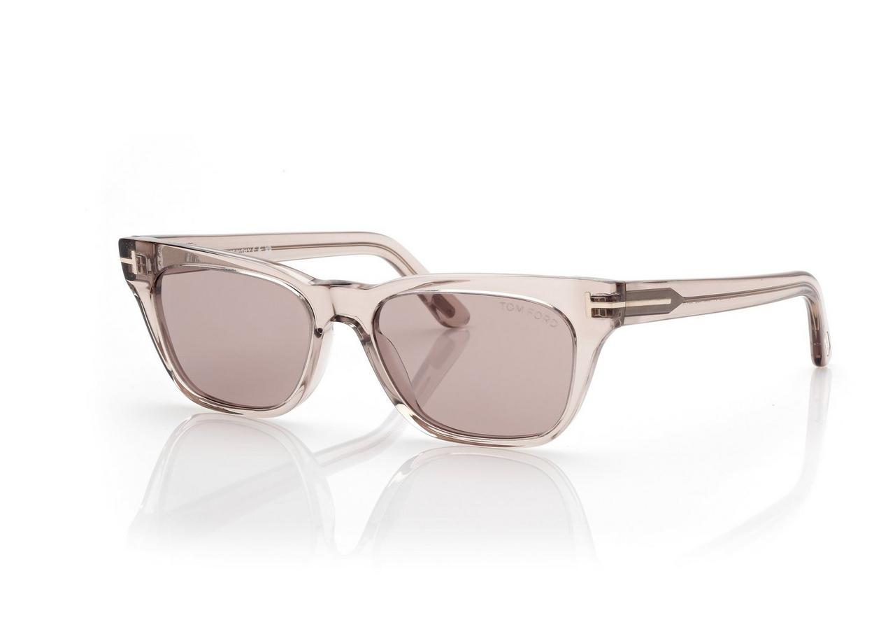 TOM FORD OM SHINY LIGHT BROWN / BROWN PENN SUNGLASSES
