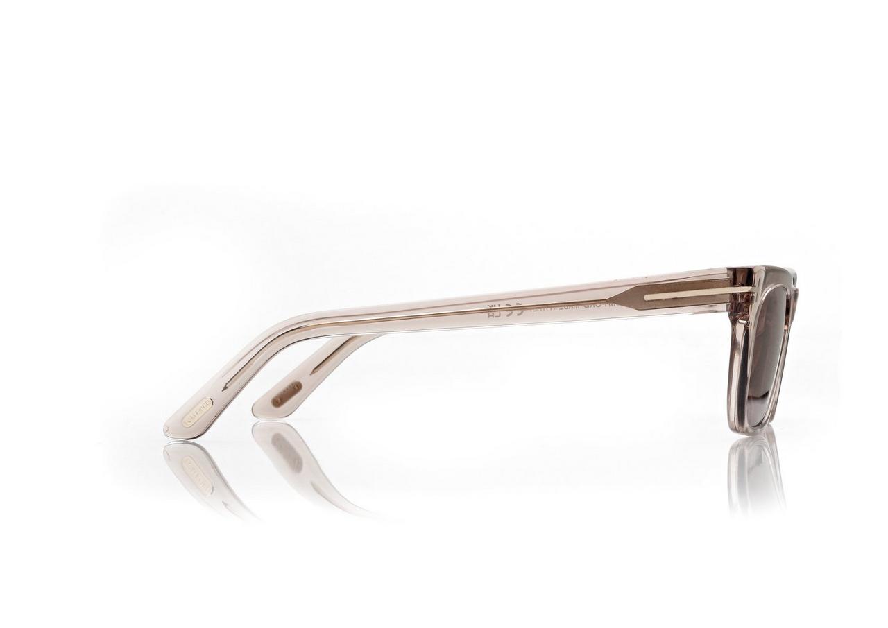 TOM FORD OM SHINY LIGHT BROWN / BROWN PENN SUNGLASSES