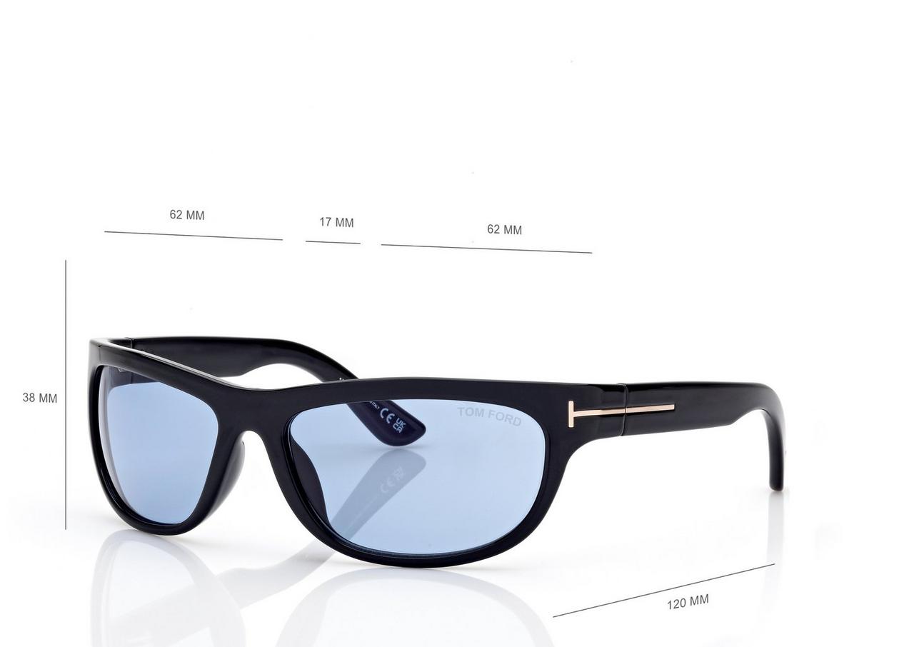 TOM FORD OM BLACK ANDERS SUNGLASSES