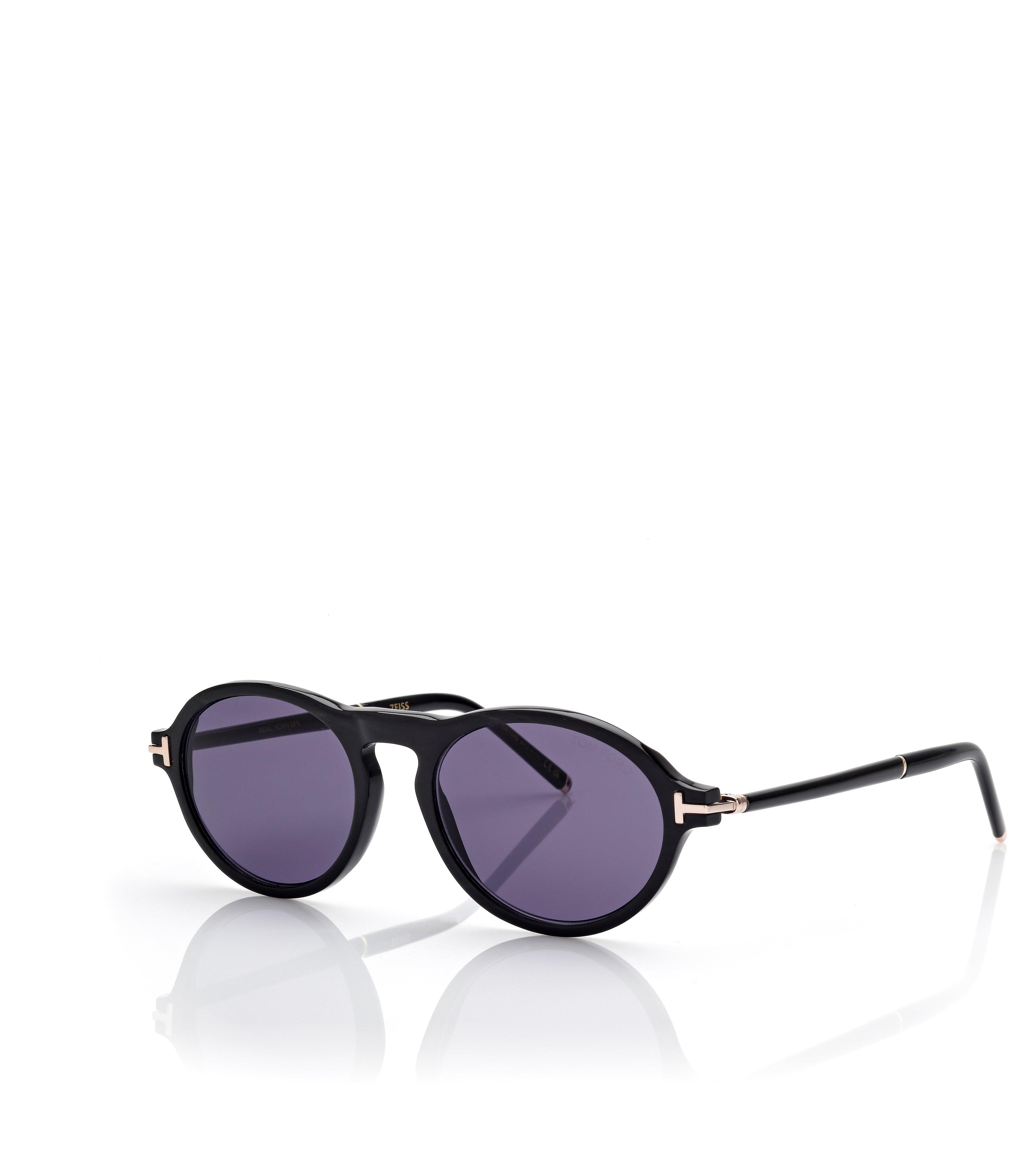 ROUND HORN SUNGLASSES