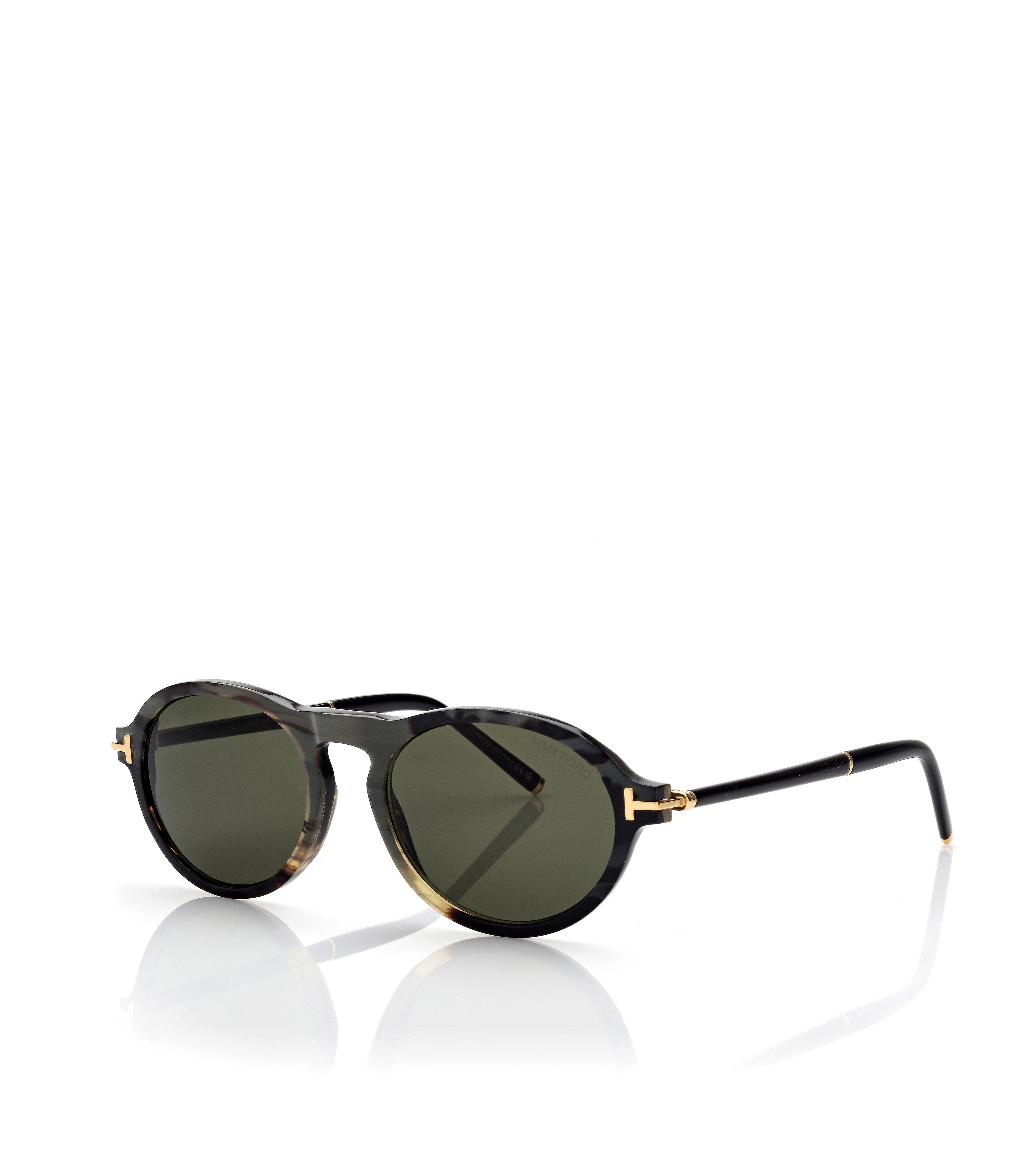 ROUND HORN SUNGLASSES