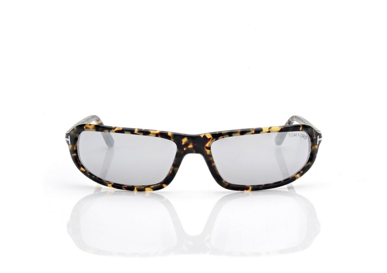 TOM FORD OM GRADIENT HAVANA ADDISON SUNGLASSES