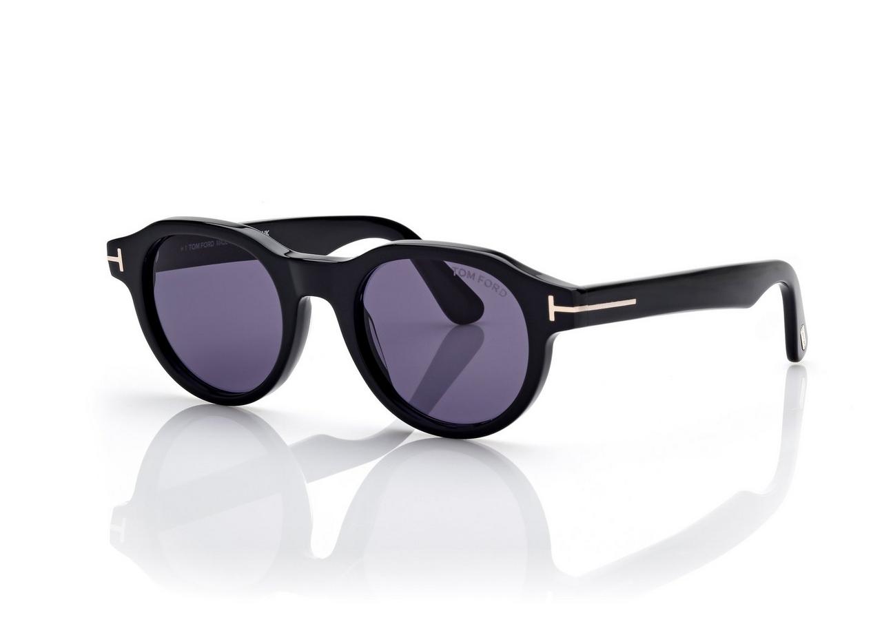 TOM FORD  BLACK NILS-02 SUNGLASSES