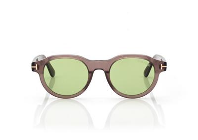 TOM FORD  DARK BROWN/ GREEN NILS-02 SUNGLASSES